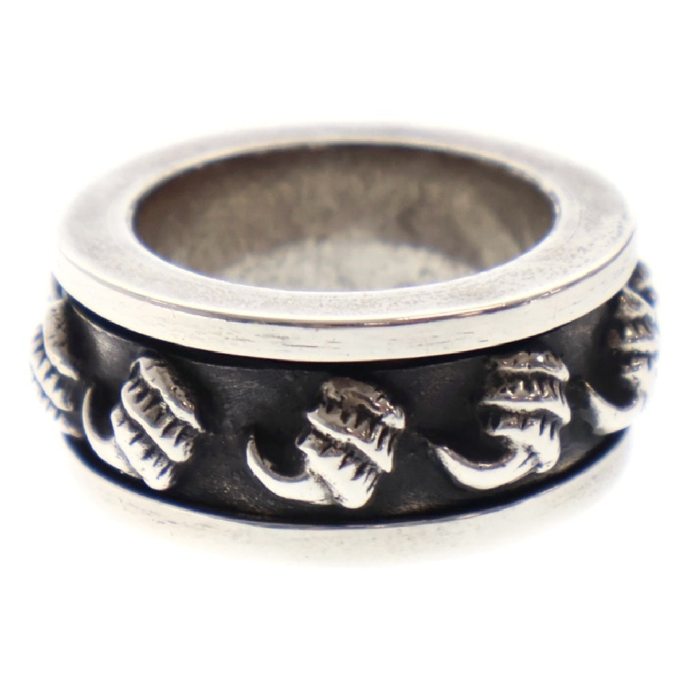 CHROME HEARTS(クロムハーツ) RING SPINNER CLAW スピナー クローリング 指輪 シルバー 【国内インボイス付き】