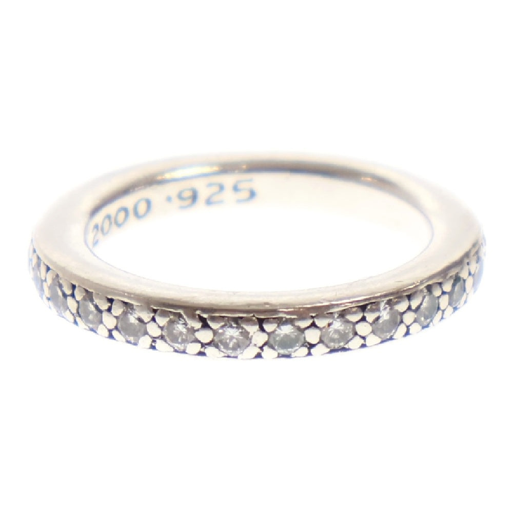 CHROME HEARTS(クロムハーツ) TFL PAVEダイヤ シルバーリング 10号