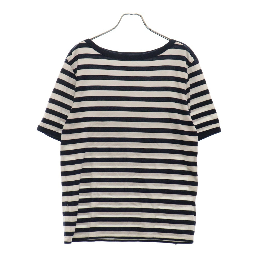 CELINE(セリーヌ) 19SS ボーダー レディース クルーネック 半袖Tシャツ ホワイト/ネイビー 2X059328E