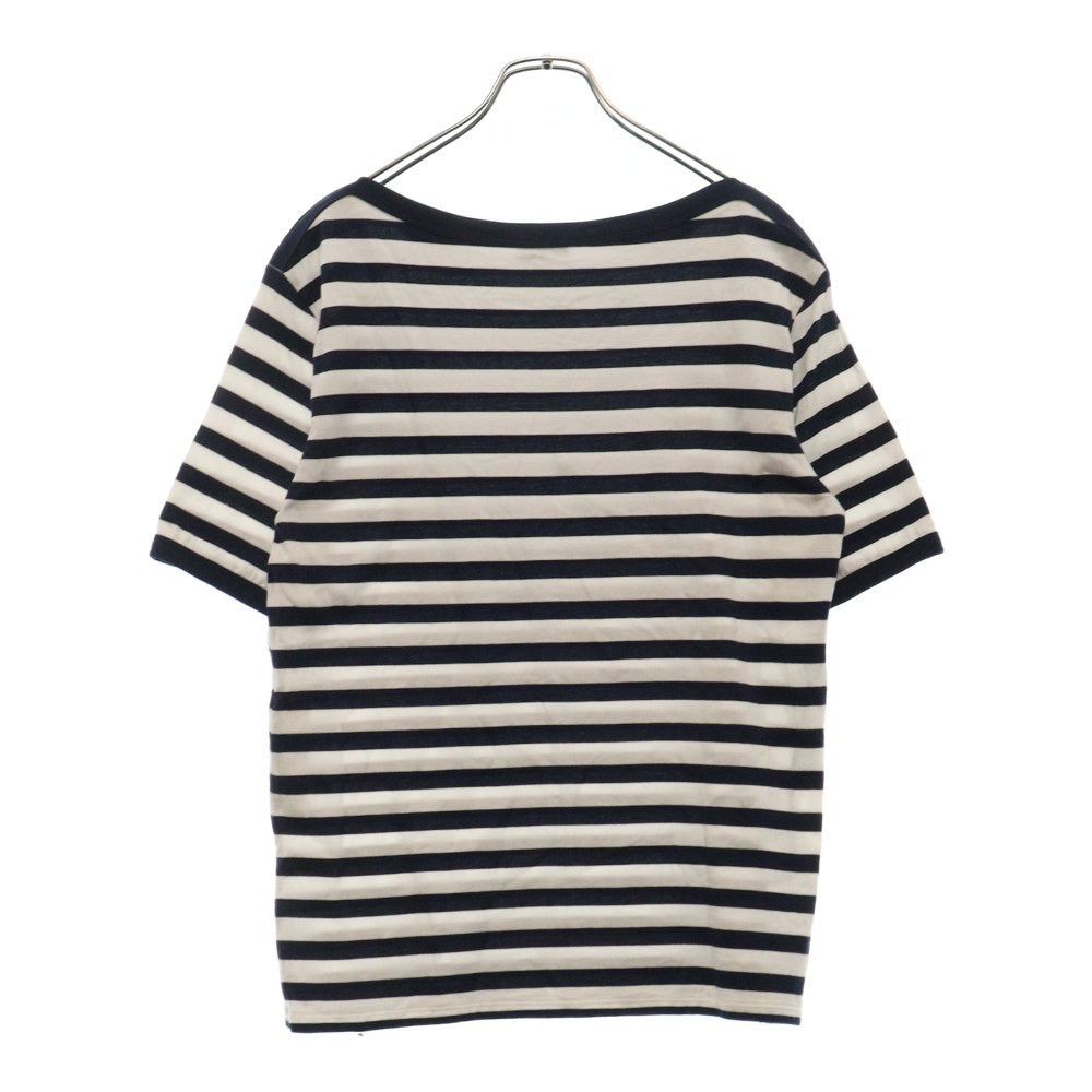 CELINE(セリーヌ) 19SS ボーダー レディース クルーネック 半袖Tシャツ ホワイト/ネイビー 2X059328E