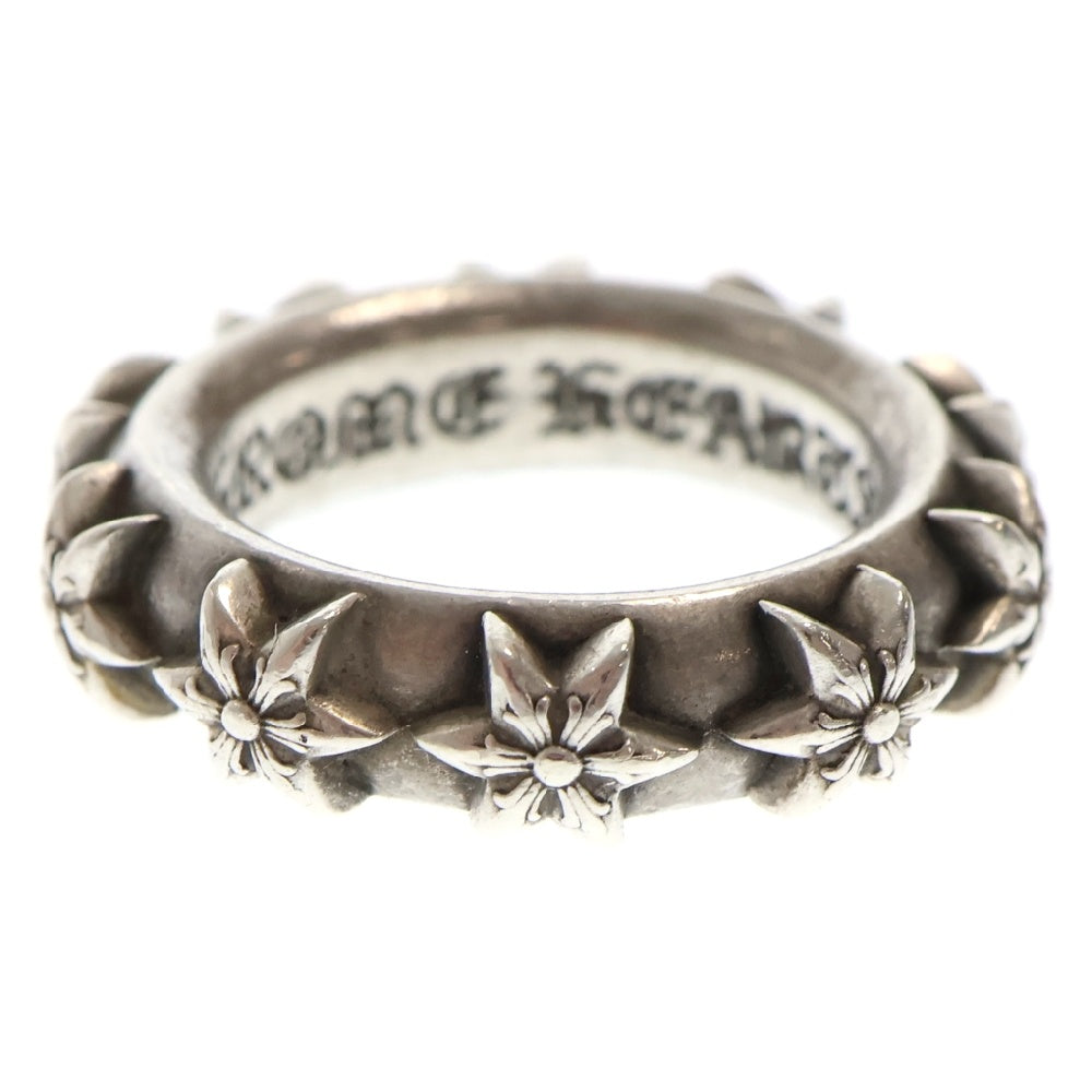 CHROME HEARTS(クロムハーツ) STAR BAND スターバンド シルバーリング 9号