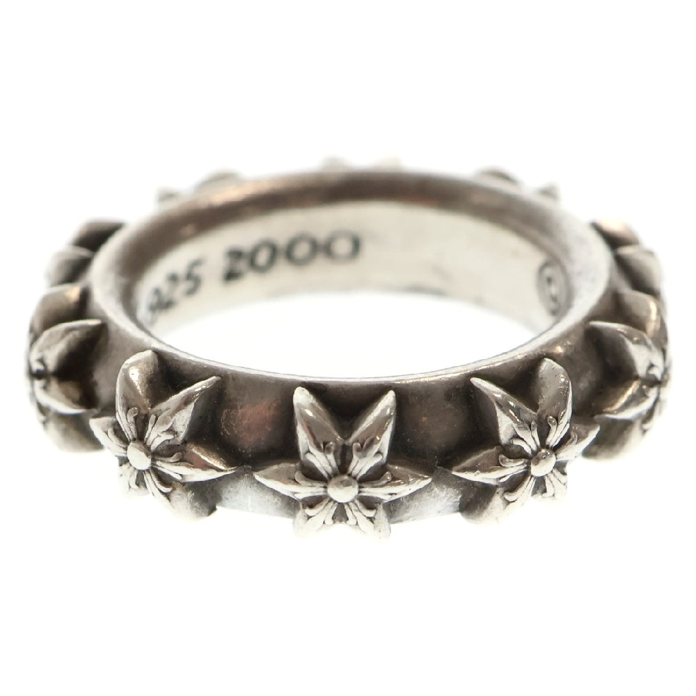 CHROME HEARTS(クロムハーツ) STAR BAND スターバンド シルバーリング 9号