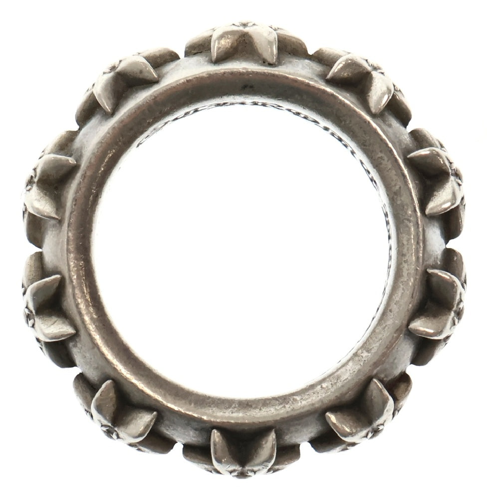 CHROME HEARTS(クロムハーツ) STAR BAND スターバンド シルバーリング 9号