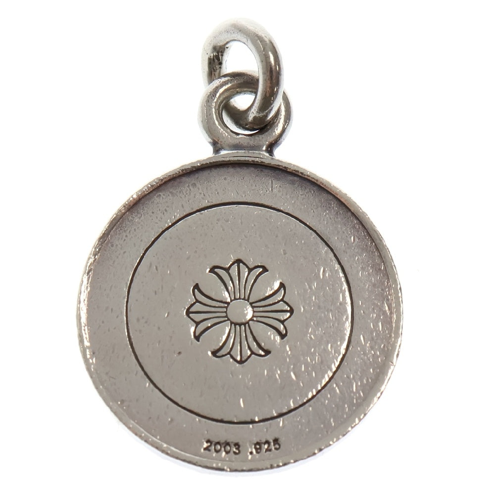 CHROME HEARTS(クロムハーツ) CHRM ANGL MDL エンジェルメダルチャーム V2 シルバーネックレス