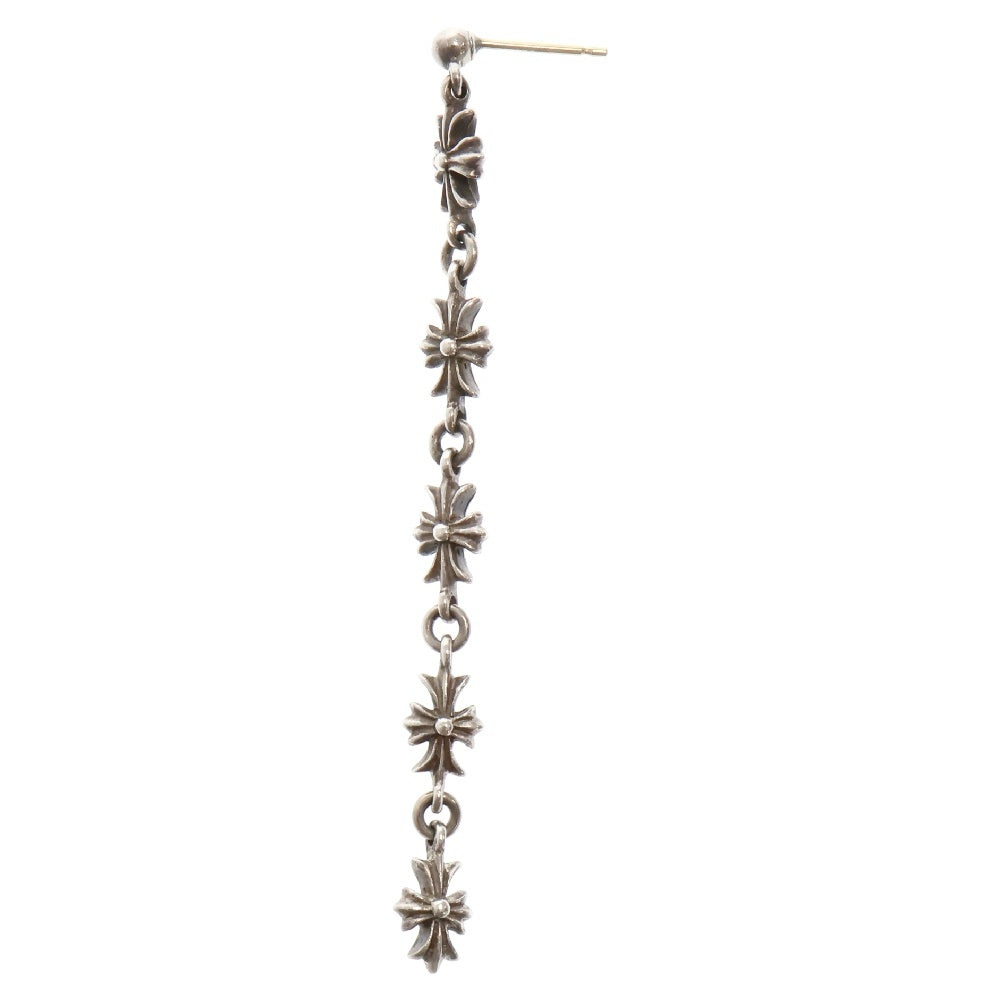 CHROME HEARTS(クロムハーツ) TINY E CH PLS 5 タイニーECHプラス5ドロップ ピアス シルバー キャッチ欠品