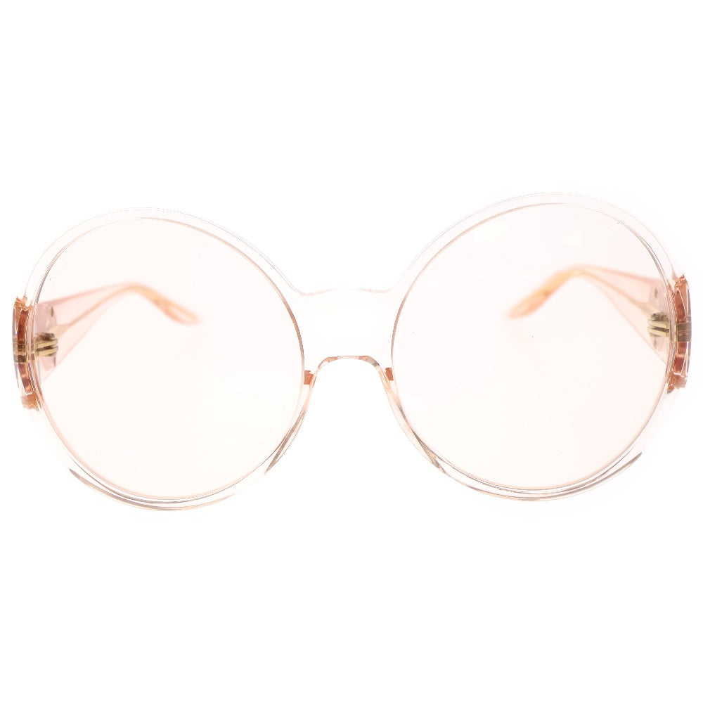 GUCCI(グッチ) サイドGGロゴ ラウンド オーバル カラーレンズ サングラス ピンク GG0954S