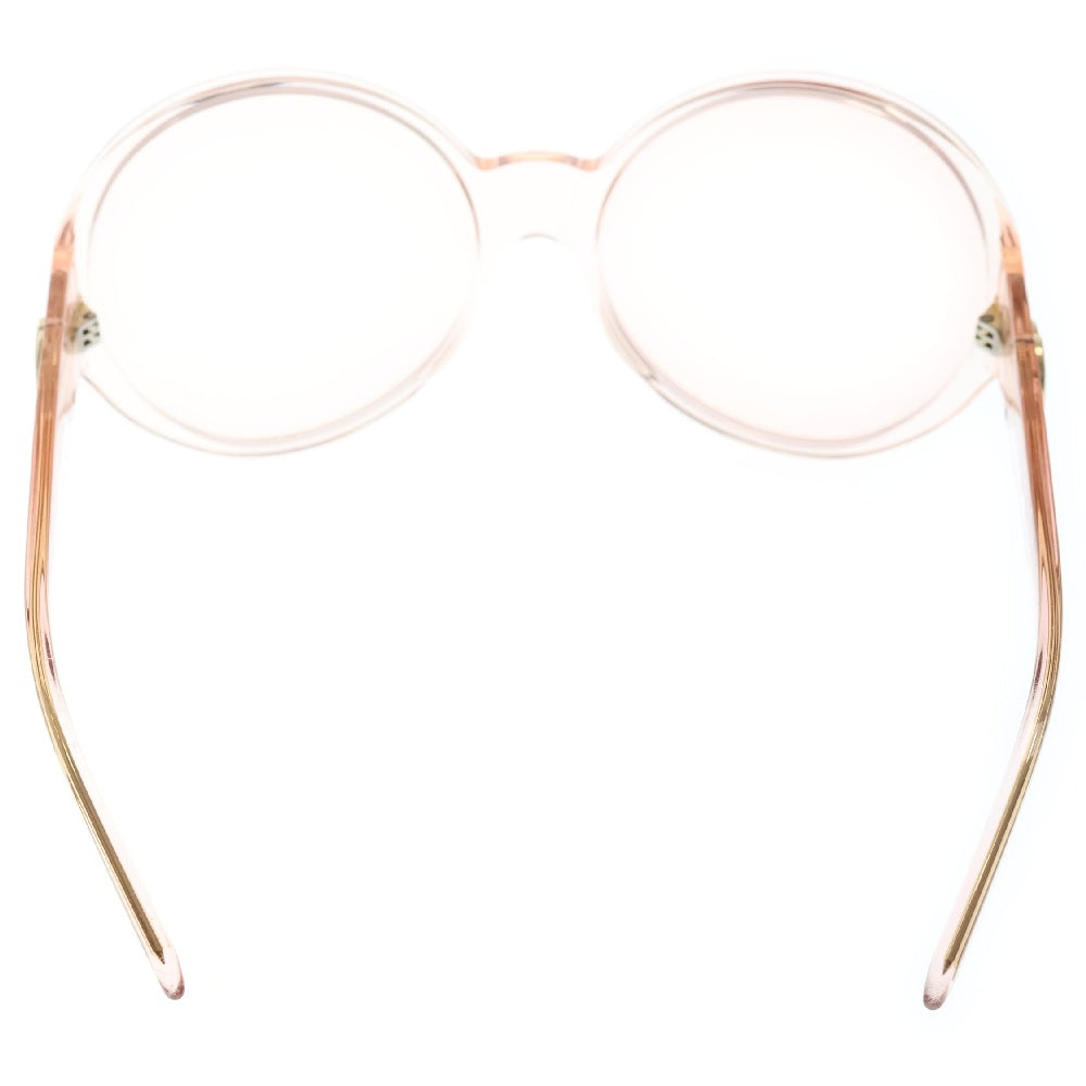 GUCCI(グッチ) サイドGGロゴ ラウンド オーバル カラーレンズ サングラス ピンク GG0954S