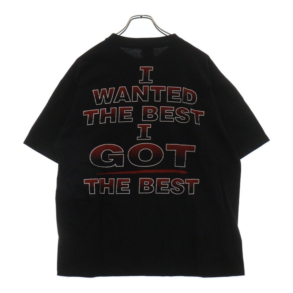 VINTAGE(ヴィンテージ) 90s KISS ALIVE WORLDWIDE TOUR 96‐97 キス アライブワールドワイド 半袖Tシャツ バンドTシャツ ブラック