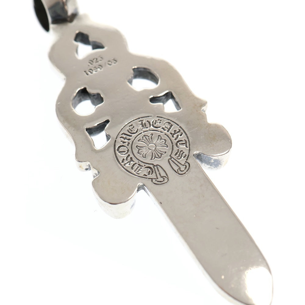 CHROME HEARTS(クロムハーツ) LARGE DAGGER ラージダガー ペンダント シルバーネックレストップ シルバー