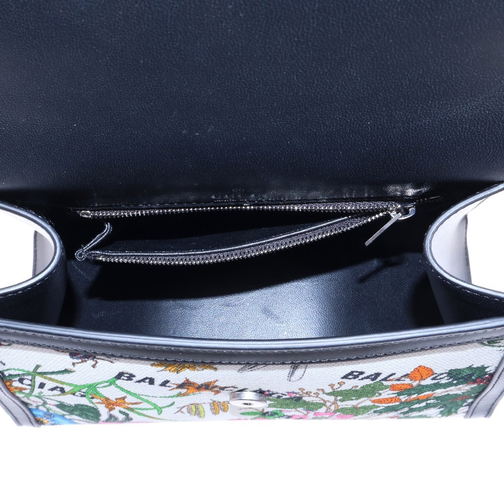 GUCCI(グッチ) ×Balenciaga The Hacker Project Small Hourglass Bag レディース 花柄 ミニハンドバッグ マルチカラー 681697 213317