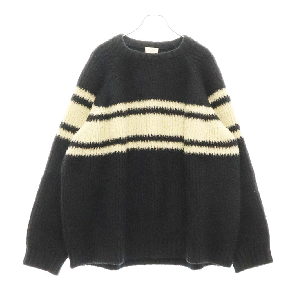 CELINE(セリーヌ) オーバーサイズブラッシュドコットンセーター 2A32P1180 ブラック