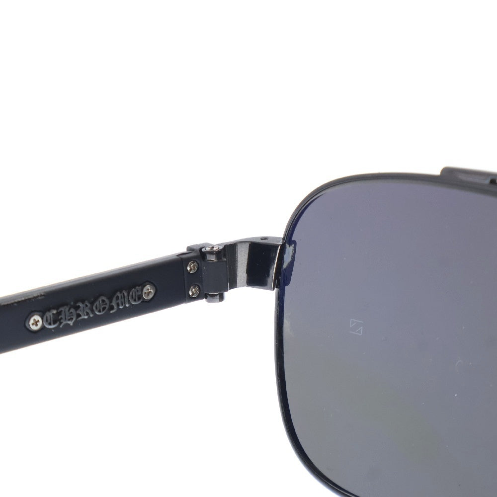 CHROME HEARTS(クロムハーツ) DRAG KING I ティアドロップ サングラス アイウェア ブラック/シルバー