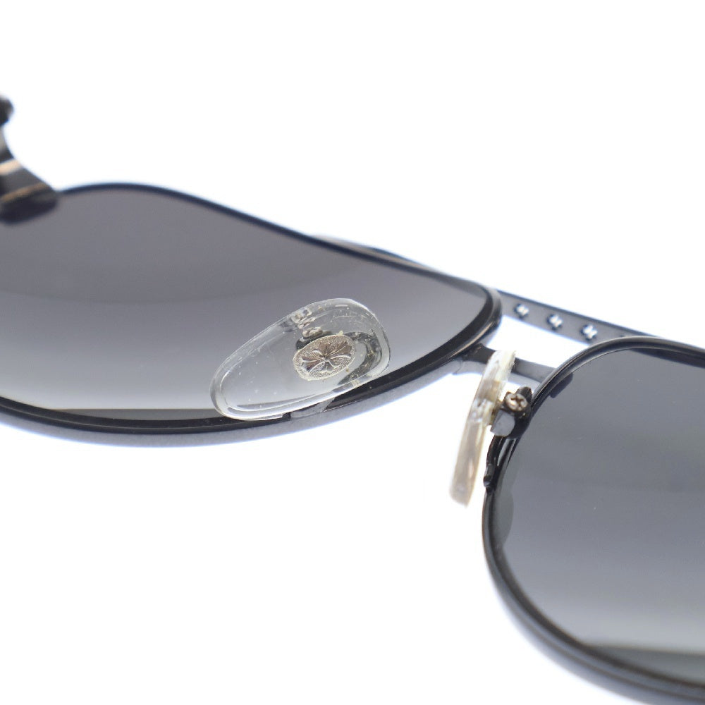 CHROME HEARTS(クロムハーツ) DRAG KING I ティアドロップ サングラス アイウェア ブラック/シルバー