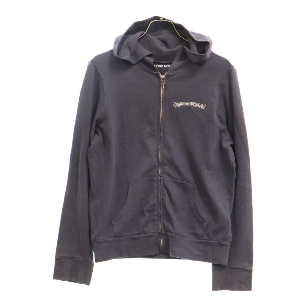 CHROME HEARTS(クロムハーツ) ×MATTY BOY バックプリント ダガージップアップパーカー グレー