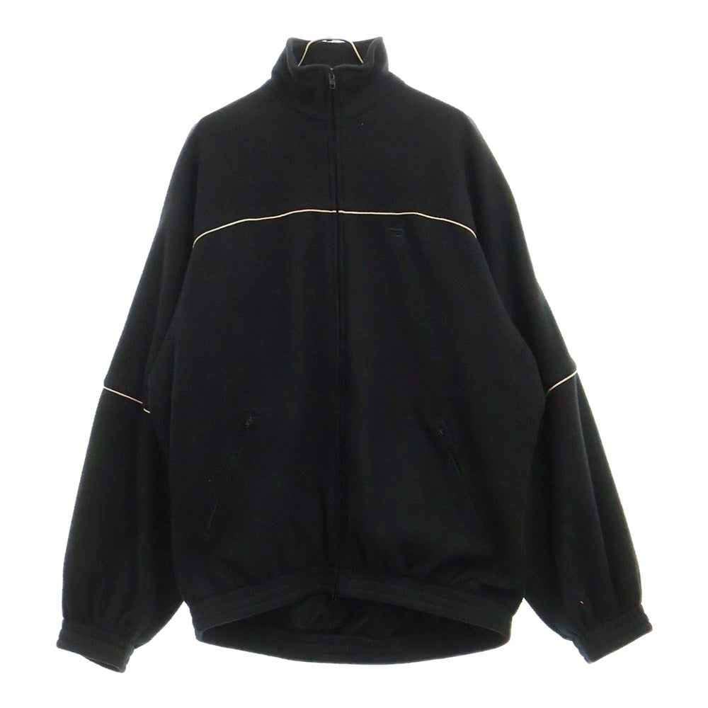 BALENCIAGA(バレンシアガ) スポーティB刺繍 パイピングフリーストラックジャケット ブルゾン ブラック 642337 TJQ32