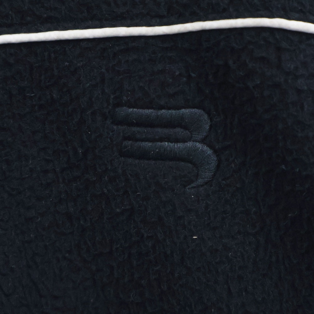 BALENCIAGA(バレンシアガ) スポーティB刺繍 パイピングフリーストラックジャケット ブルゾン ブラック 642337 TJQ32