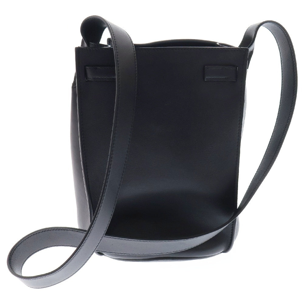 CELINE(セリーヌ) ビッグバック バケット ロングストラップ レザーショルダーバッグ ブラック