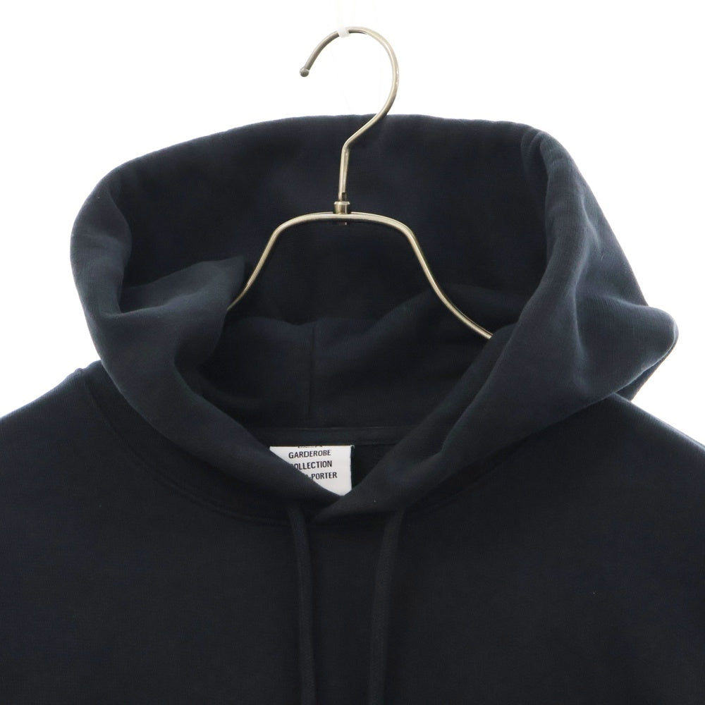 VETEMENTS(ヴェトモン) 23SS ロゴ刺繍 オーバーサイズプルオーバーパーカー ブラック UE63HD140B