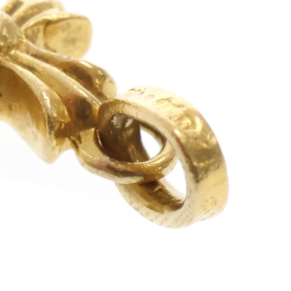 CHROME HEARTS(クロムハーツ) 22K CRS BBYFAT P/DIA ベイビーファットクロス PAVEダイヤ ペンダントトップ ゴールド BCA035