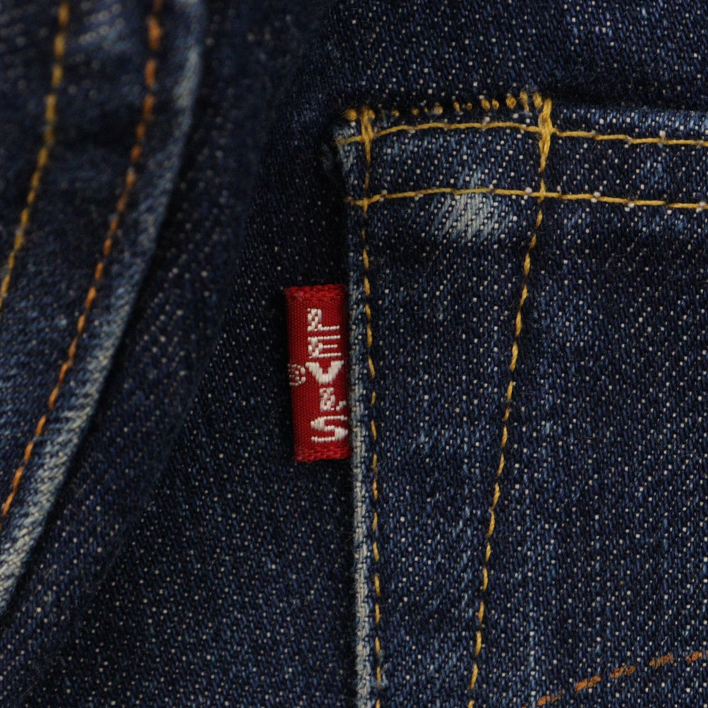 Levi's(リーバイス) S501xx ボタン裏555 袖赤タブ ビッグE 均等V デニムパンツ ジーンズ インディゴ