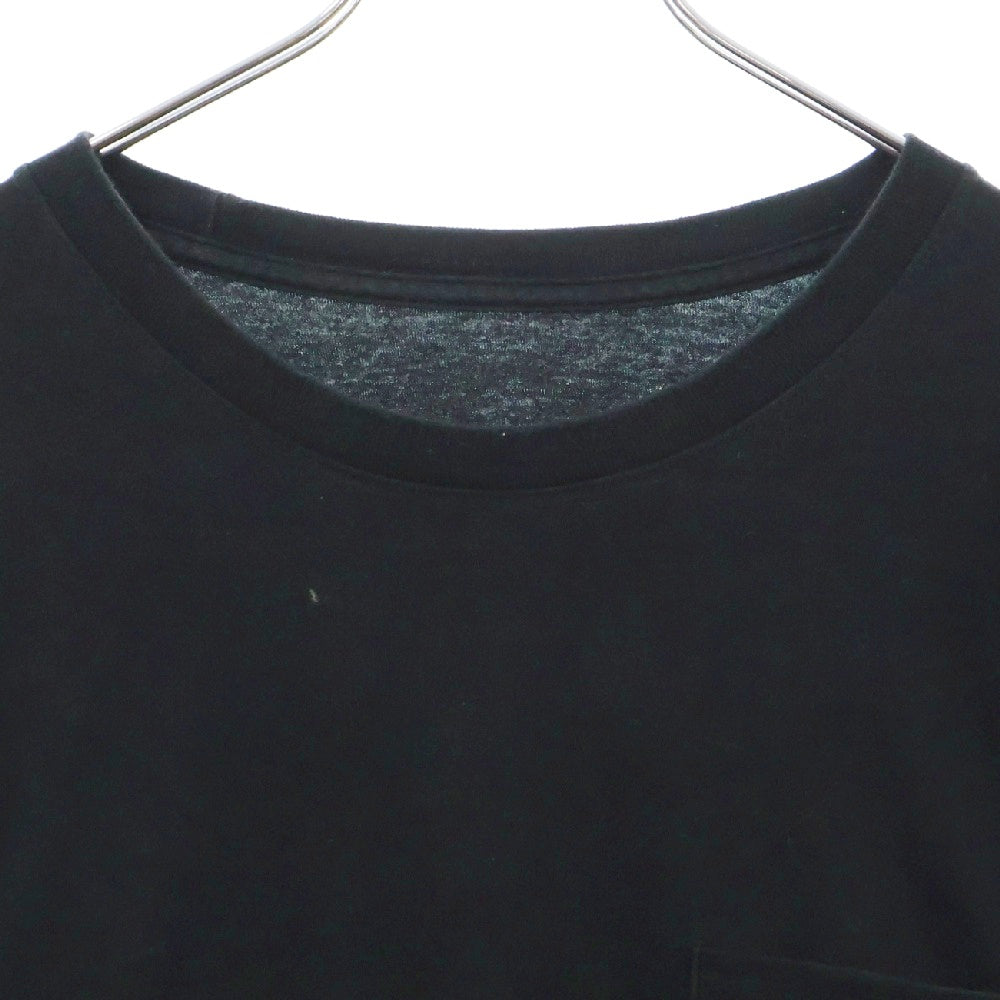 CHROME HEARTS(クロムハーツ) DAGGER L/S スリーブロゴ フロント ダガー プリント 長袖Tシャツ ブラック/イエロー