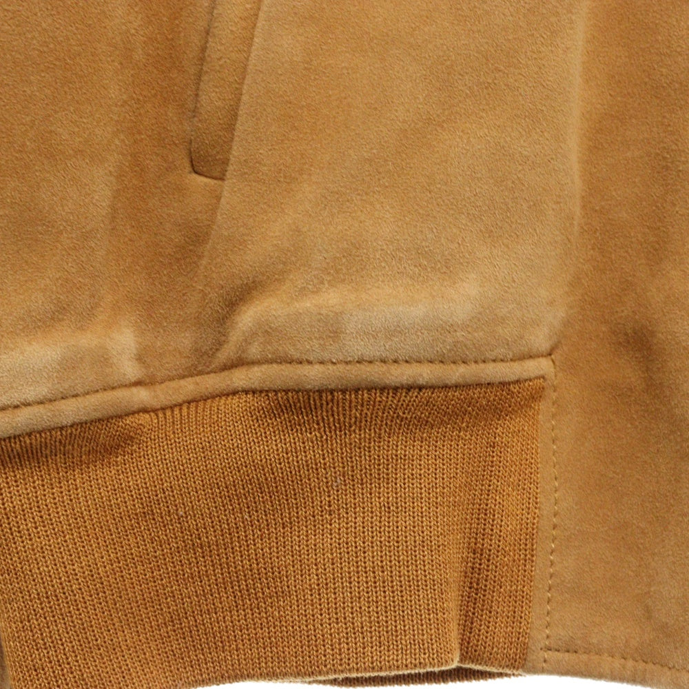 HERMES(エルメス) RENNE REINDEERSKIN RENO JACKET レインディアスキン 襟取り外し可能 スウェードジャケット ブラウン