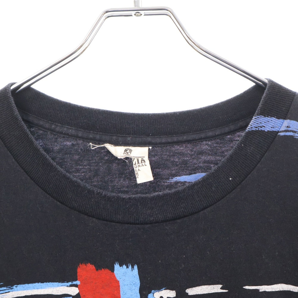 VINTAGE(ヴィンテージ) 90s Miles Davis Headsshot3 両面プリント クルーネック 半袖Tシャツ マルチカラー