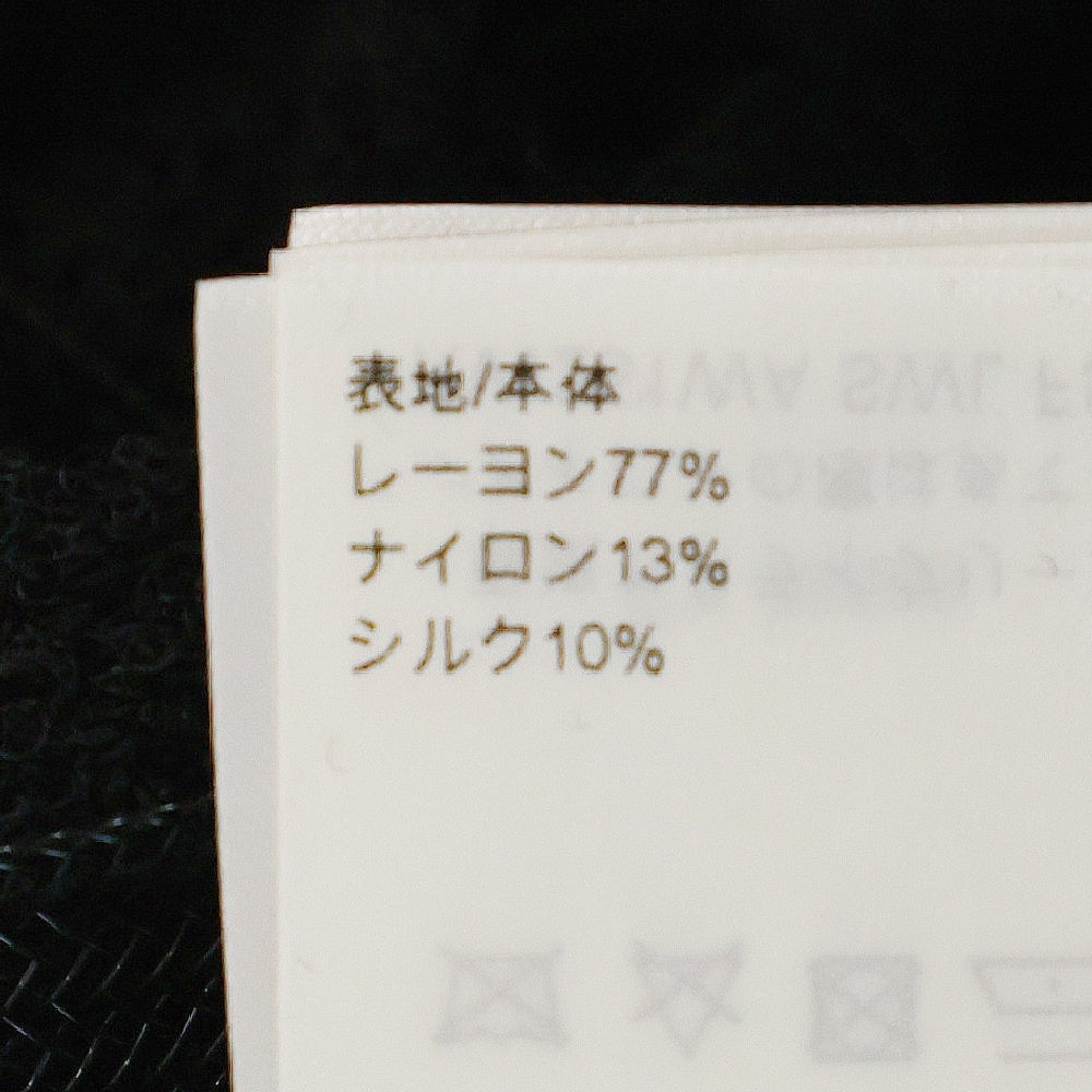 LOUIS VUITTON(ルイヴィトン) 25AW レディース ネックボタン ノースリーブドレスワンピース ブラック RW251AW SWL FSKD76