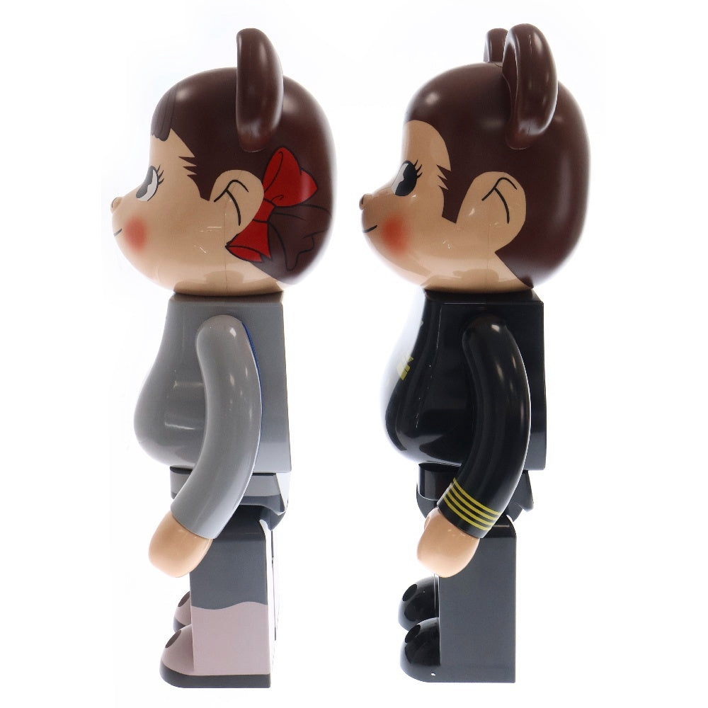 MEDICOM TOY(メディコムトイ) BE@RBRICK ANA CAPTAIN ポコちゃん & CA10代目 ペコちゃん 1000% 2体セット 人形 マルチカラー