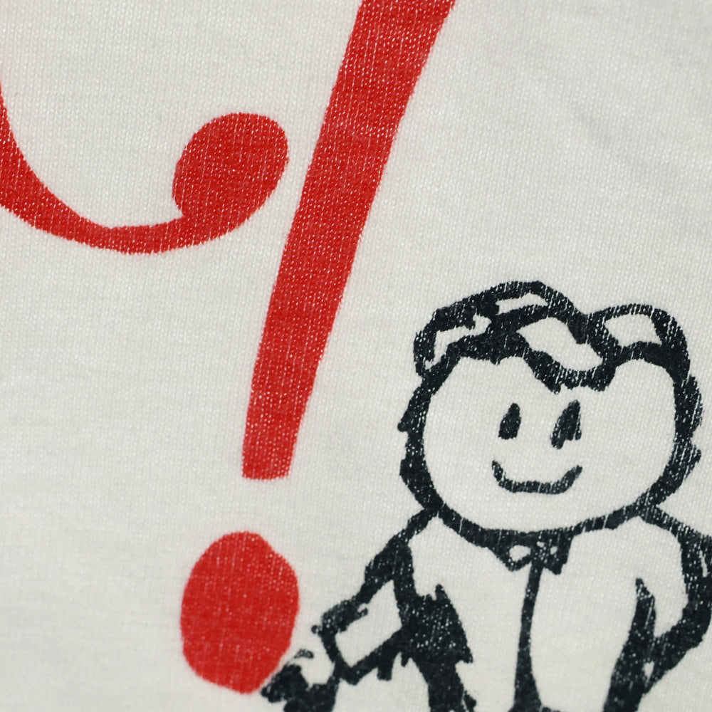 VINTAGE(ヴィンテージ) 90s Frente! MARVIN THE ALBUM フロントプリント クルーネック 半袖tシャツ ホワイト