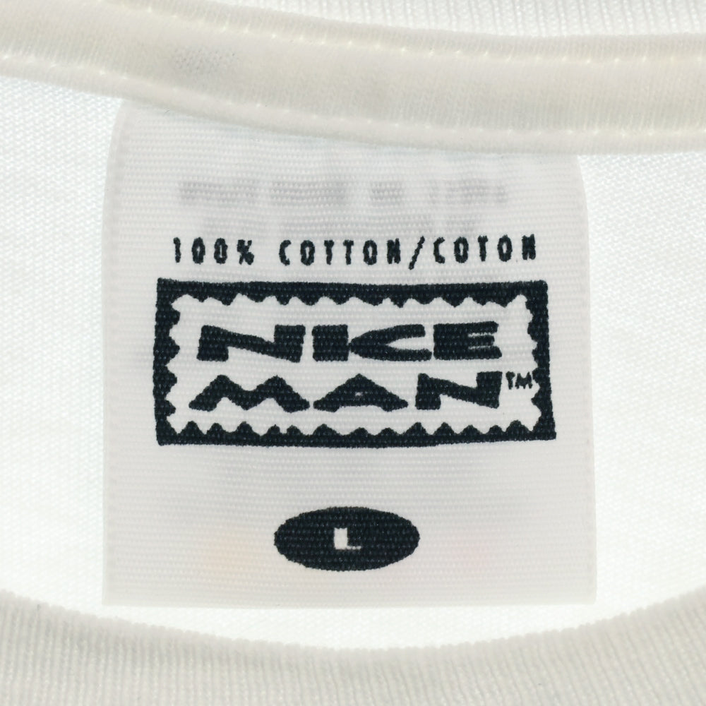 VINTAGE(ヴィンテージ) 90s Frente! MARVIN THE ALBUM フロントプリント クルーネック 半袖tシャツ ホワイト