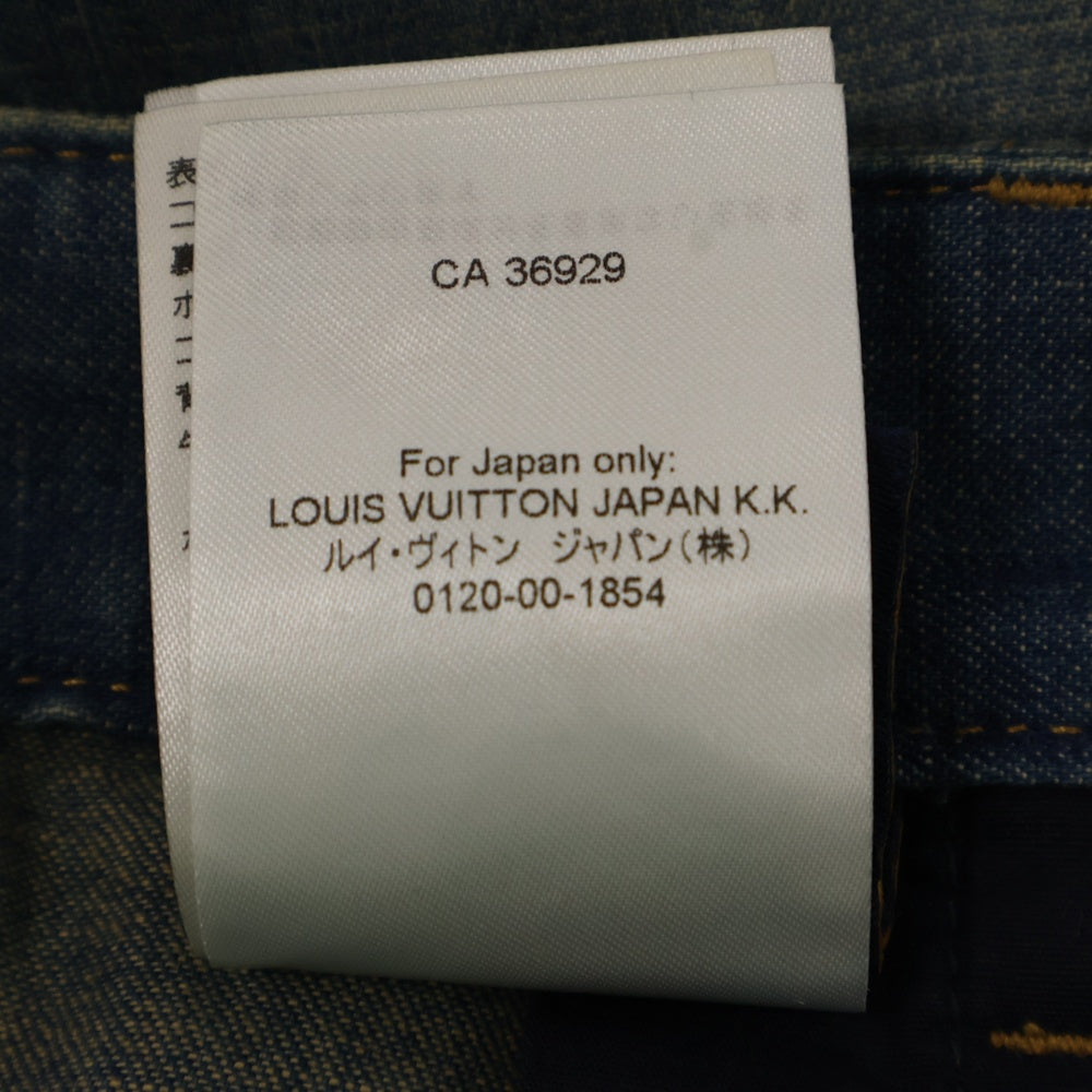 LOUIS VUITTON(ルイヴィトン) 24AW フレアデニムパンツ インディゴ RM242M MKE HRD73E