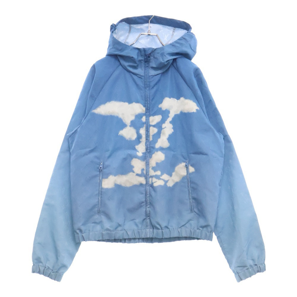 LOUIS VUITTON(ルイヴィトン) 20AW モノグラム クラウド ウインドブレーカー ナイロンパーカー RM202 YFH HJB80W ブルー