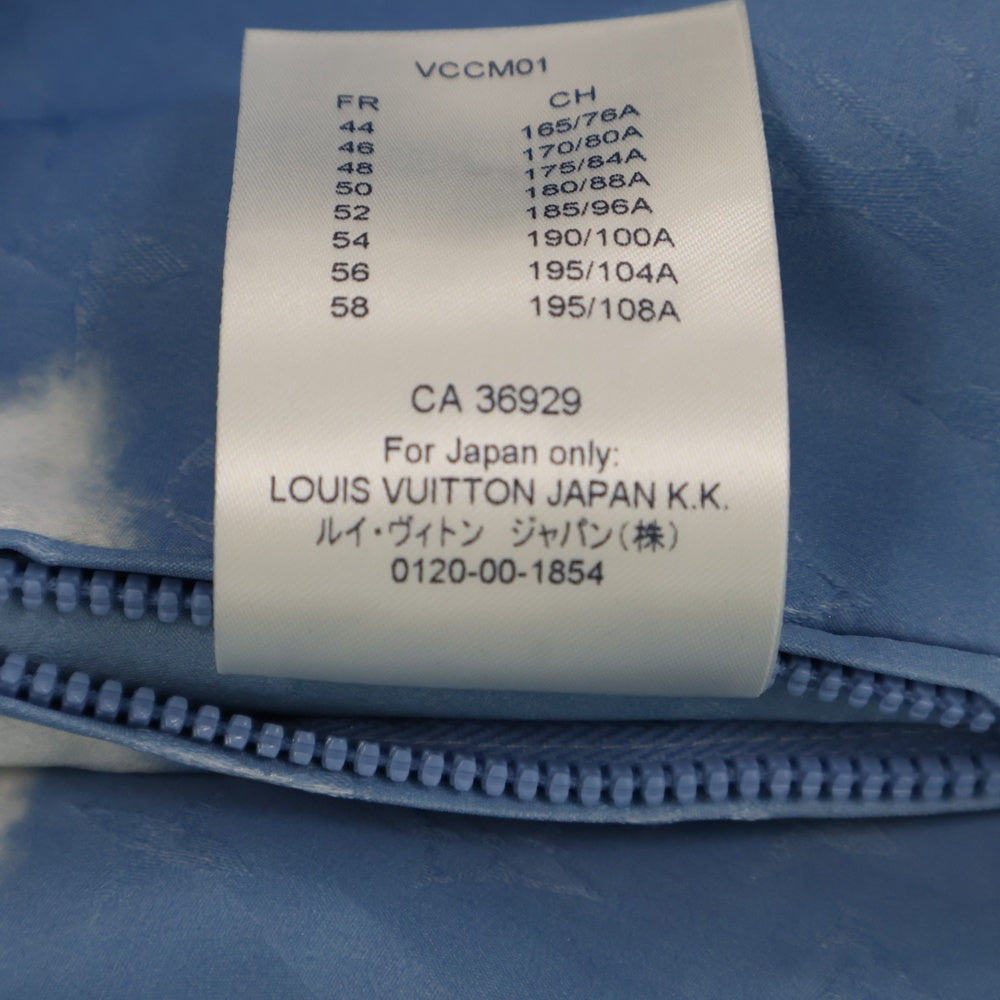 LOUIS VUITTON(ルイヴィトン) 20AW モノグラム クラウド ウインドブレーカー ナイロンパーカー RM202 YFH HJB80W ブルー