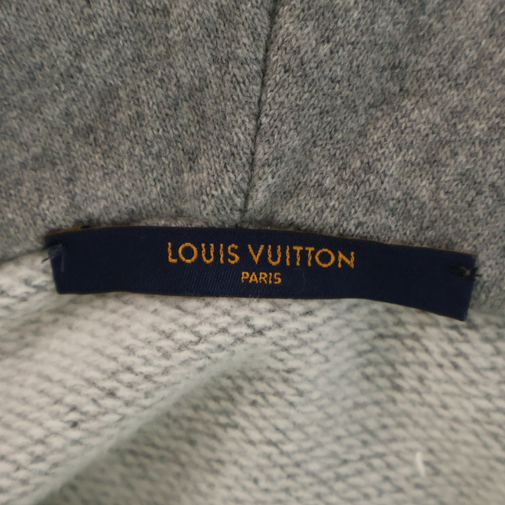 LOUIS VUITTON(ルイヴィトン) 21AW ×NBA カシミヤ混 ジップアップパーカー グレー RM211M ZMG HKY03W