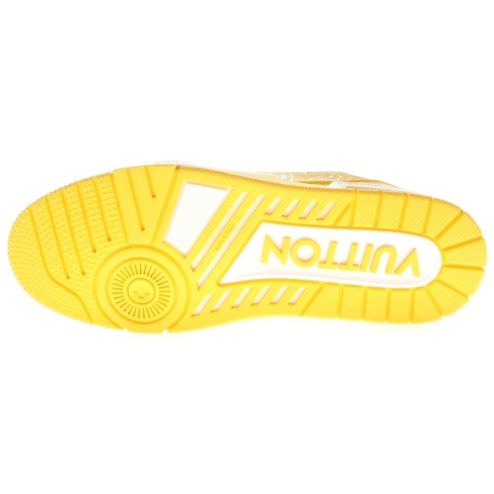 LOUIS VUITTON(ルイヴィトン) 25AW Pharrell Williams LV Trainer ファレルウィリアムス LVトレイナー ラインスニーカー ローカットスニーカー シューズ イエロー