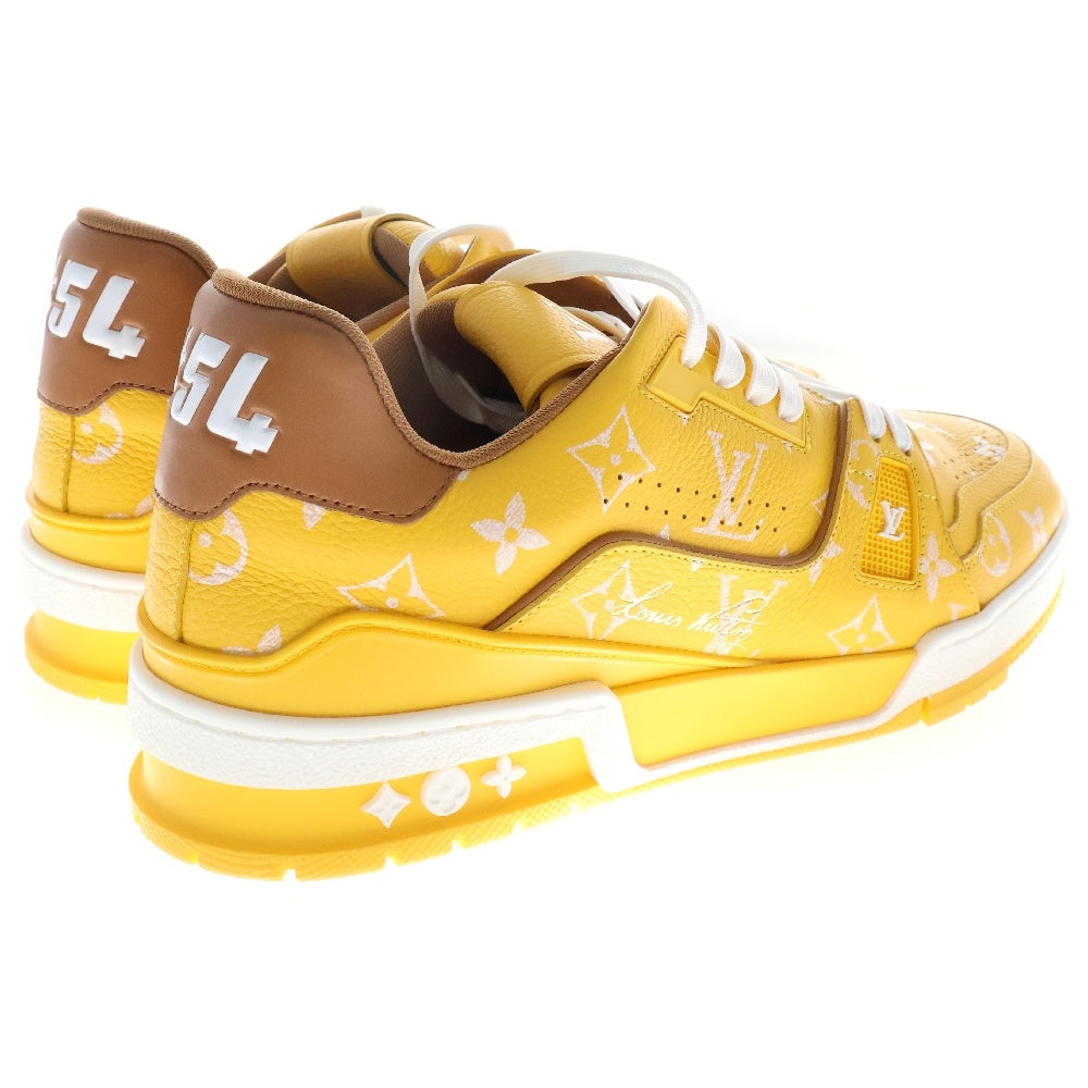 LOUIS VUITTON(ルイヴィトン) 25AW Pharrell Williams LV Trainer ファレルウィリアムス LVトレイナー ラインスニーカー ローカットスニーカー シューズ イエロー