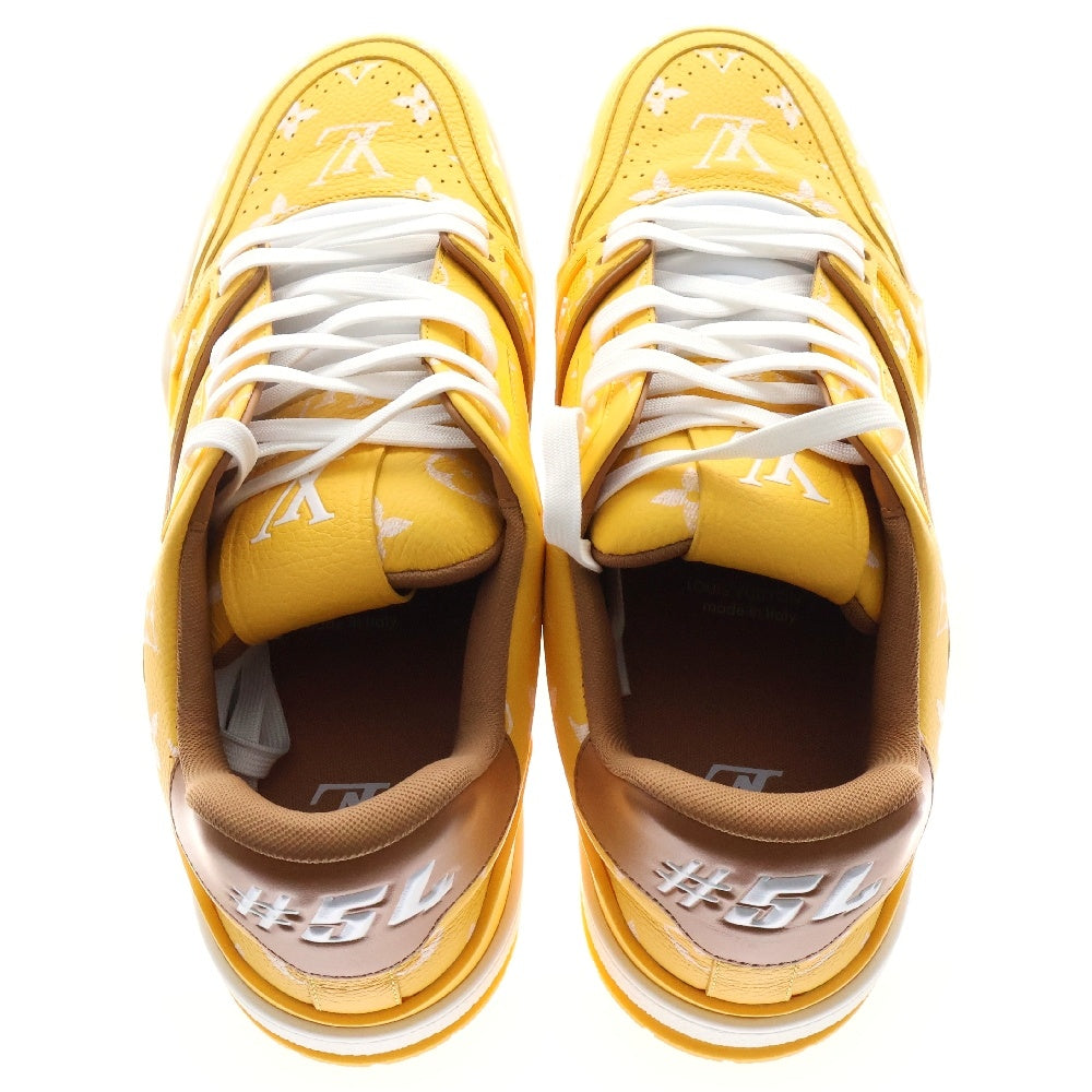LOUIS VUITTON(ルイヴィトン) 25AW Pharrell Williams LV Trainer ファレルウィリアムス LVトレイナー ラインスニーカー ローカットスニーカー シューズ イエロー