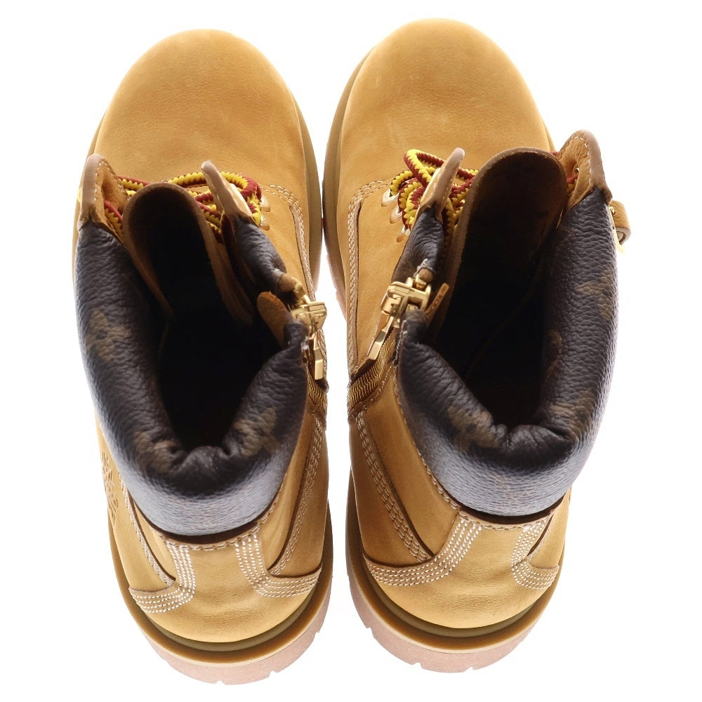LOUIS VUITTON(ルイヴィトン) ×Timberland 6-in Ankle Boot ティンバーランド アンクルブーツ ウィート モノグラム ブラウン