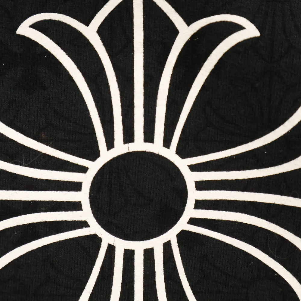 CHROME HEARTS(クロムハーツ) SWTSHRT PLVR CHプラス総柄プルオーバーパーカーブラック