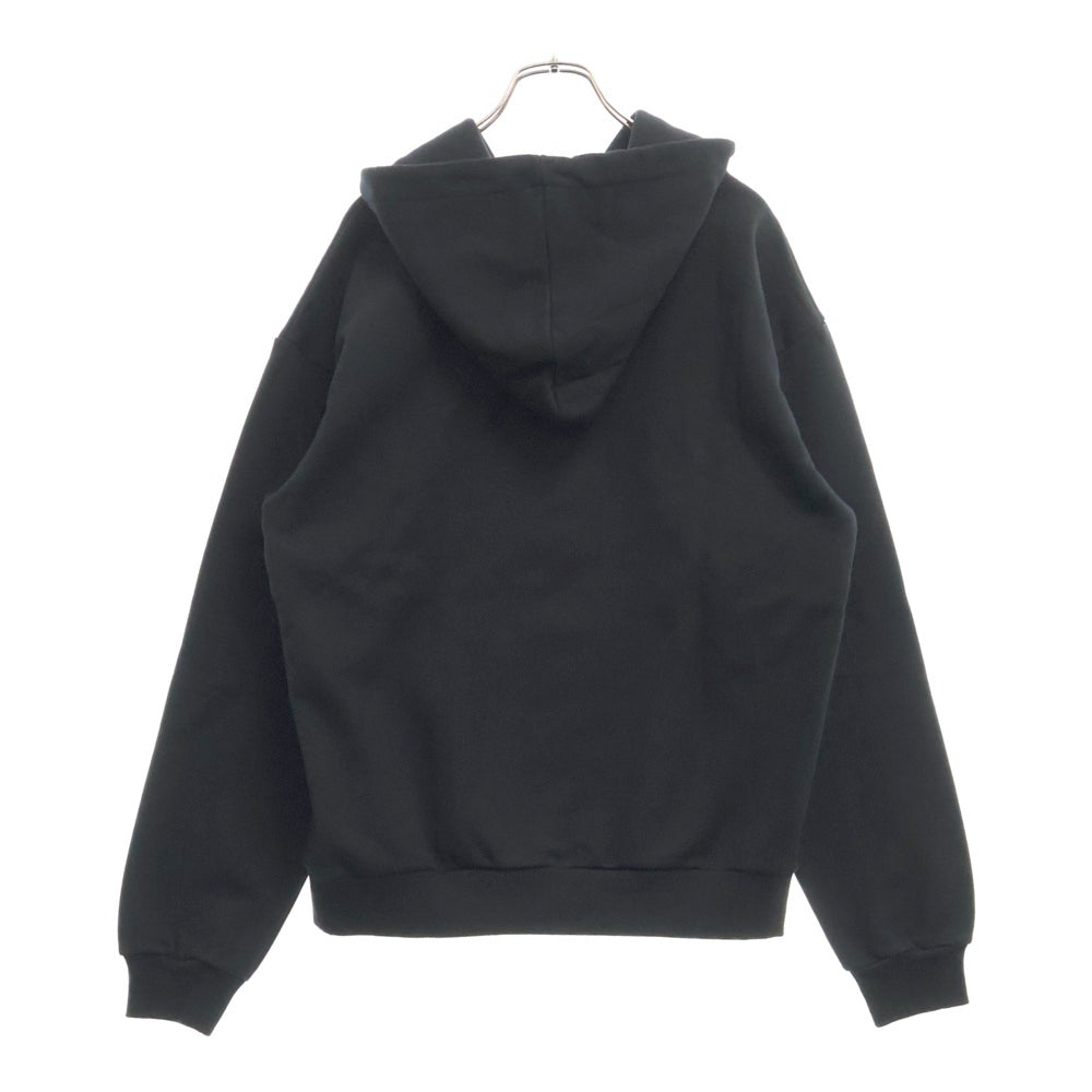 CELINE(セリーヌ) 21SS ロゴスタッズ コットン プルオーバーパーカー ブラック 2Y323052H
