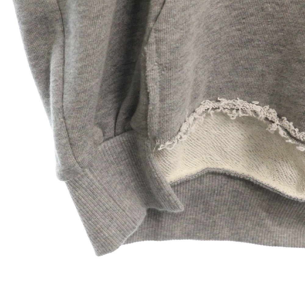 CELINE(セリーヌ) Loose Cotton Sweatshirt With Studs 2Y309052H スタッズルーズコットンスウェットシャツ プルオーバーパーカー フーディ グレー
