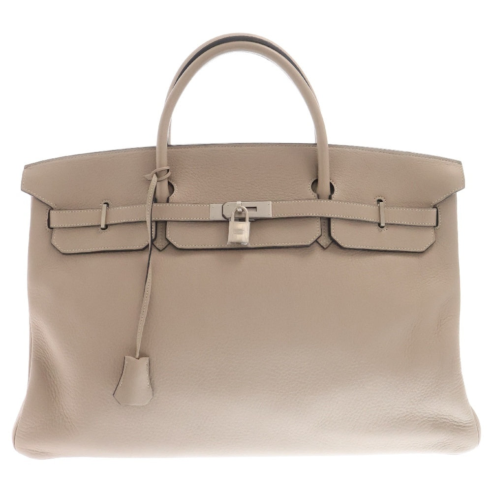 HERMES(エルメス) バーキン バッグ45 トゴ トゥルティエールグレー ハンドバッグ シルバー金具 □C刻印
