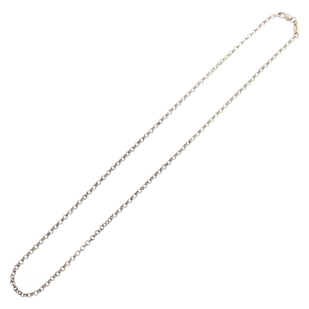 CHROME HEARTS(クロムハーツ) NECKCHAIN R16 ロールチェーンネックレス 16inch シルバー BCA082 国内インボイスコピー付