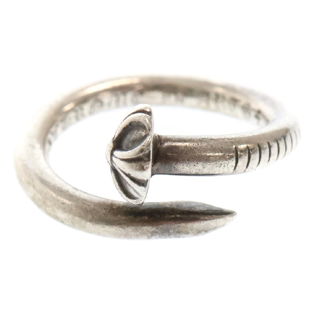 CHROME HEARTS(クロムハーツ) NAIL CRSBALL ネイル クロスボール リング シルバー BCA349