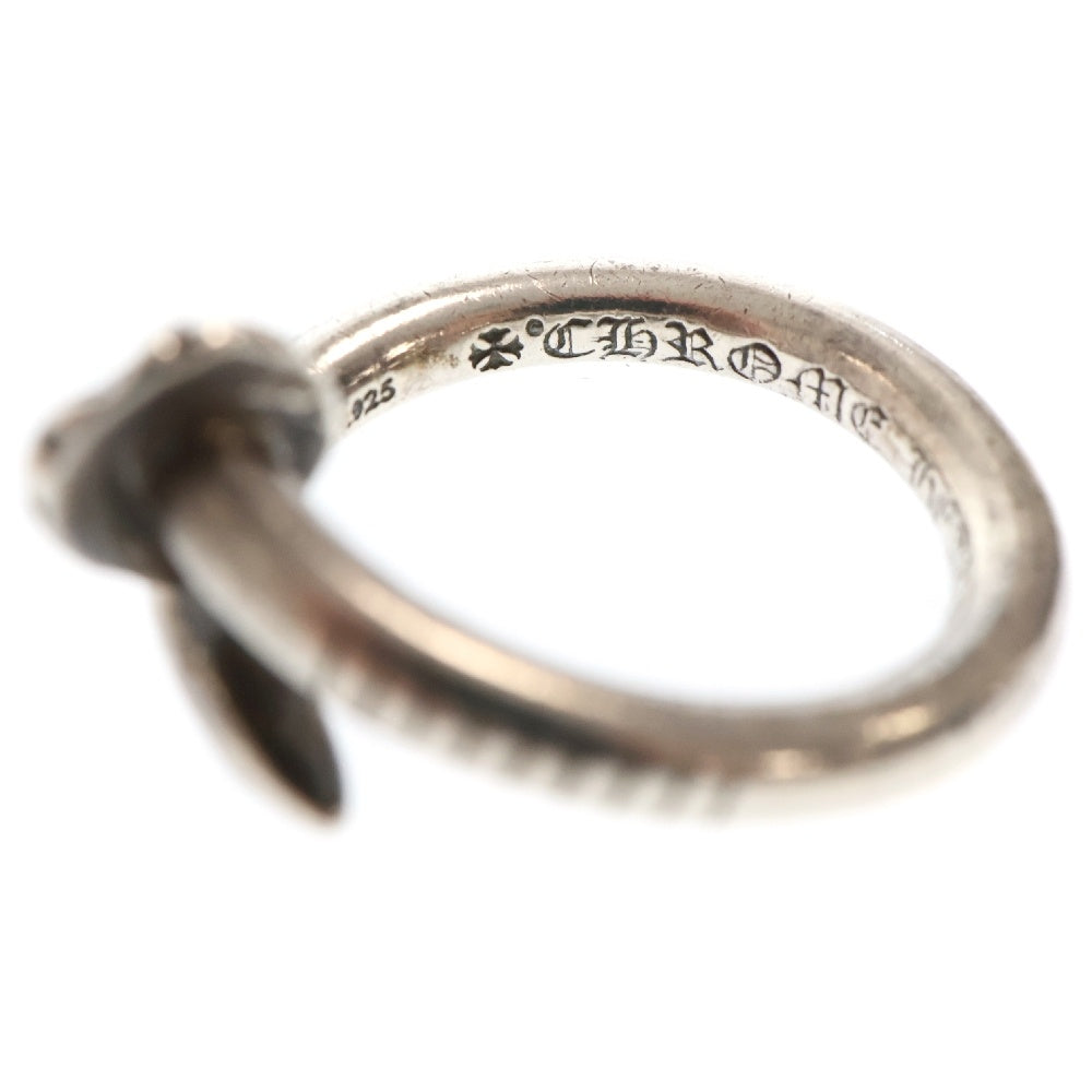 CHROME HEARTS(クロムハーツ) NAIL CRSBALL ネイル クロスボール リング シルバー BCA349