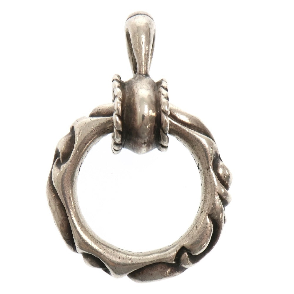 CHROME HEARTS(クロムハーツ) EYWR LOOP SCRL BAND アイウェアループ スクロールバンド ネックレストップ シルバー