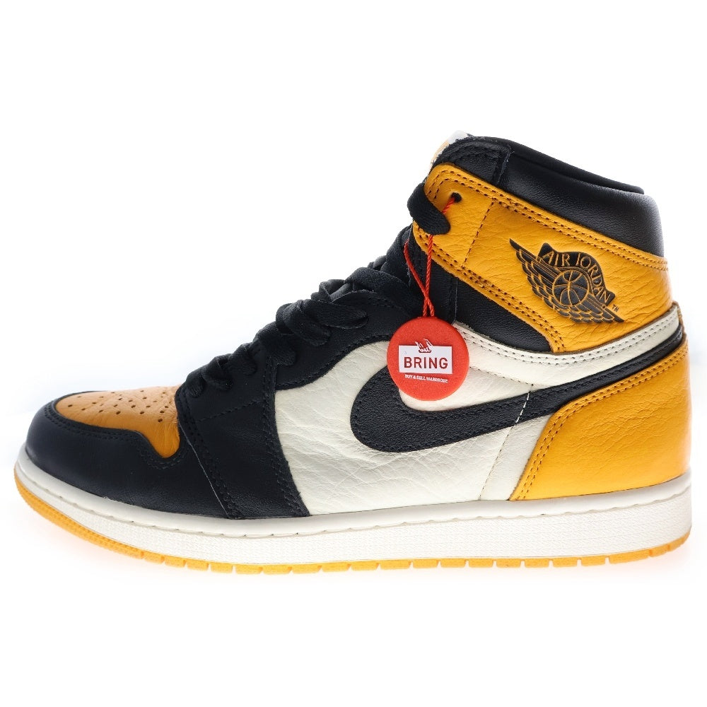 NIKE(ナイキ) AIR JORDAN 1 HIGH OG Taxi 555088-711 エアジョーダン 1 タクシー ハイカットスニーカー イエロー/ブラック US10/28.0cm
