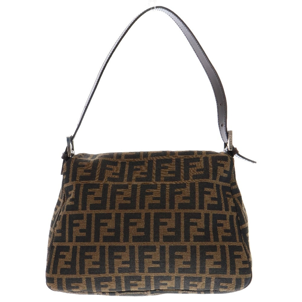 FENDI(フェンディ) ズッカ柄 マンマバケット ワンショルダー バッグ ブラウン レディース