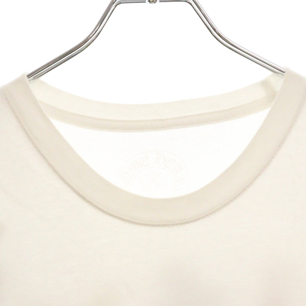 CHROME HEARTS(クロムハーツ) CH FOTI フォティ 両面プリント クルーネック 半袖tシャツ ホワイト